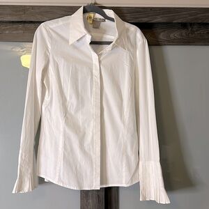 Lundström Collection Button-down, White, Size 10